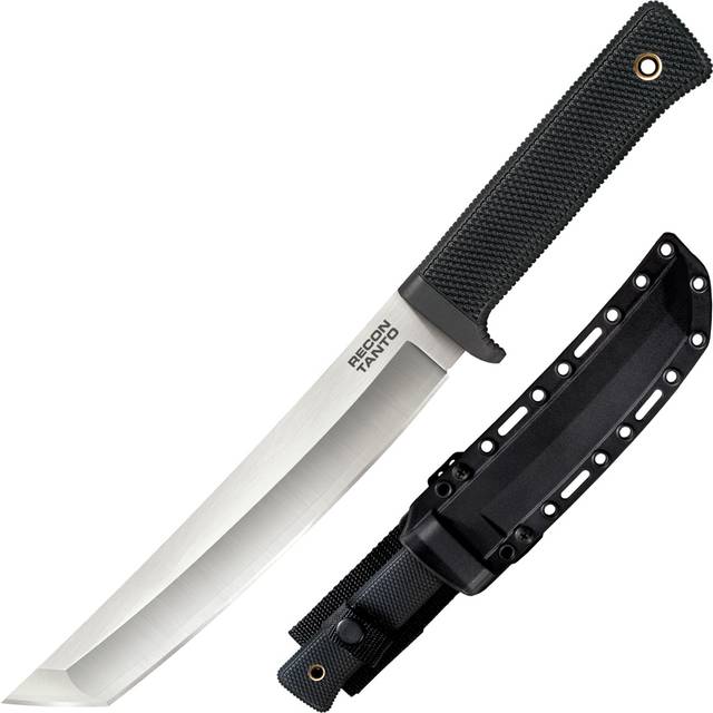 Cold Steel SRK 6-Inch Clip-Point VG-10 San Mai Blade 4-3/4-Inch Kray-Ex Handle Fixed Knife in Black