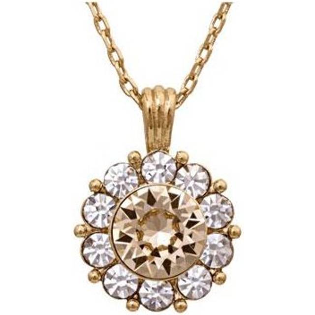 Sofia halsband light silk - Guld (40-44 cm)