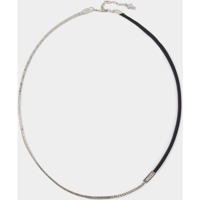 Medusa Logo Necklace - Silver (01)