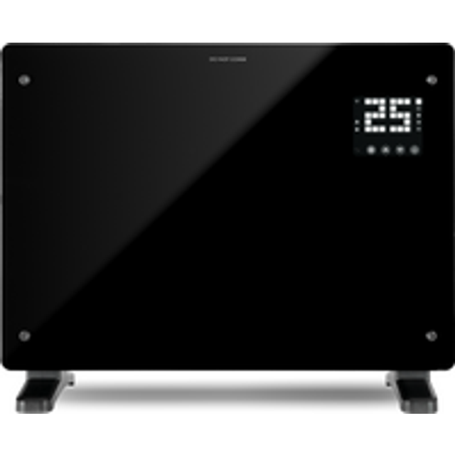 Devola 1500W Glass Panel Heater with Wifi app - Black - DVPW1500B