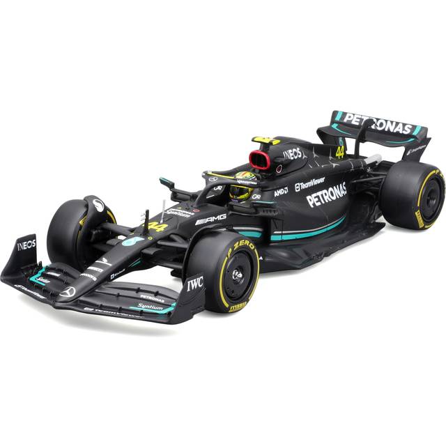 Bburago MB W14 F1 Racerbil 2023 Lewis Hamilton 1:24