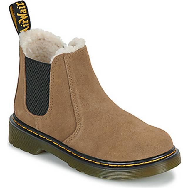 Dr. Martens Kids 2976 Leonore Junior Boots Dark Khaki Green, 13 youth
