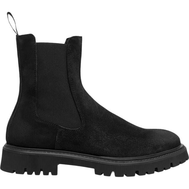 Les Deux Tatum Suede Chelsea Boot Herr Stl. 41 - Boots Från Magasin - Black (41)