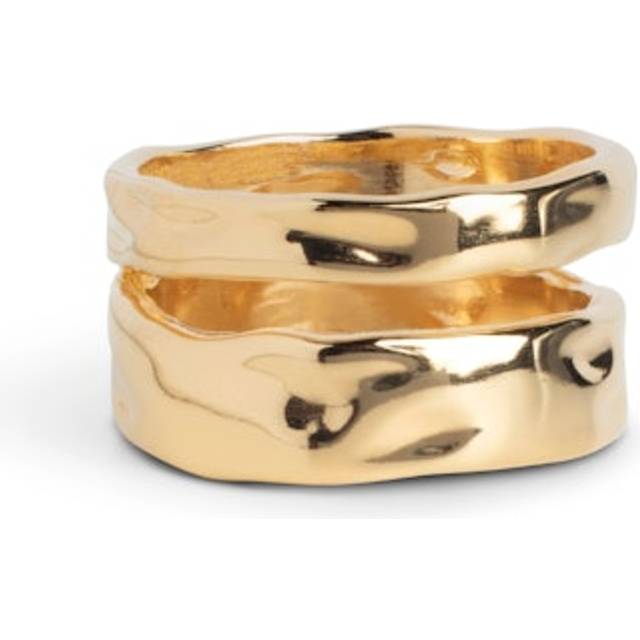 Sandra Statement Ring - Förgyllt-Silver Sterling 925 (59 Eurosize)