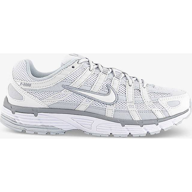 Nike Mens Matalic Summit White Whi P-6000 Chunky-sole Leather and Mesh Low-top Trainers 4 - MATALIC SUMMIT WHITE WHI