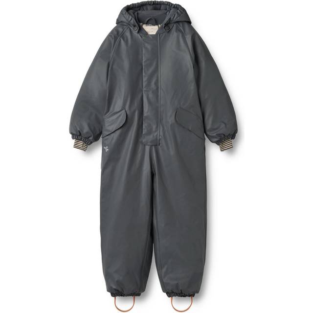 Wheat Kid's Ludo Rubber Flight Suit - Dark Ink