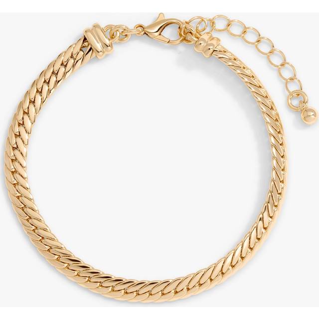 Jon Richard Gold Plated Herringbone Chain Bracelet