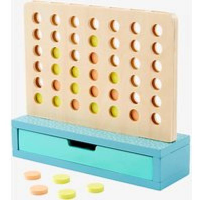 4 In a Row! Wooden Game - Wood FSC® Certified multi - Multi