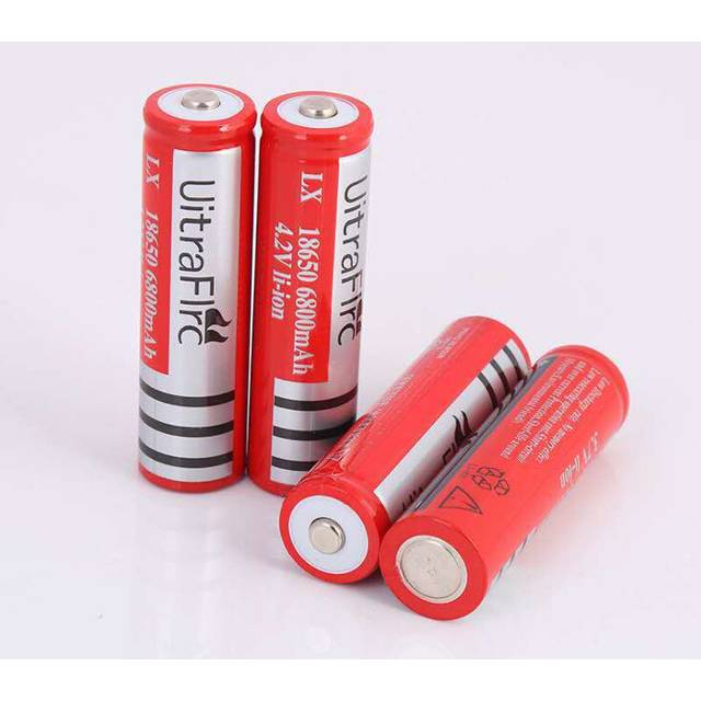 2X BRC 18650 6800mAh power battery 3.7v rechargeable Li-on battery