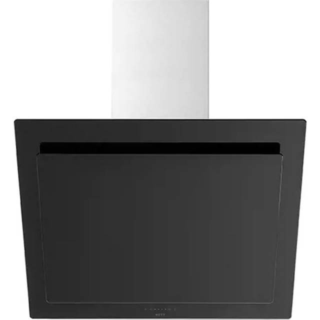 Novy 7850 Vision Chimney Hood 75cm - Black Glass