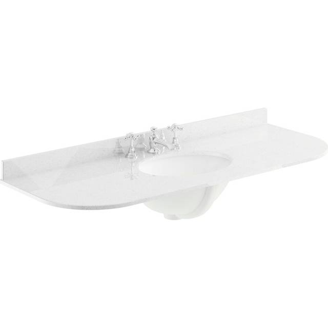 Marble Under Counter Basin - White (12,200mm L X 4,700mm W X 2,680mm H)