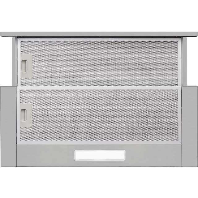 CDA CTE92SS 90cm Telescopic Canopy Cooker Hood - Silver