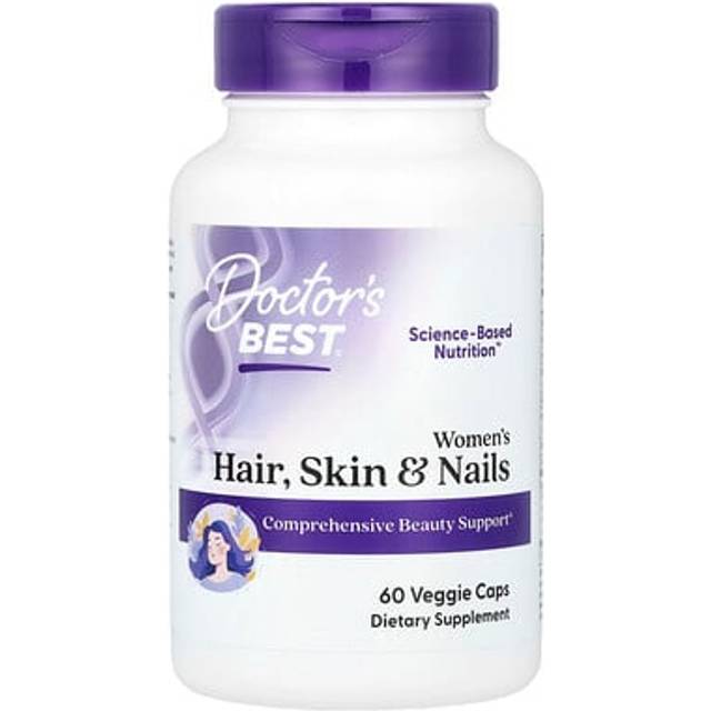 Doctor's Best  Women's Hair  Skin & Nails   60 Veggies Caps