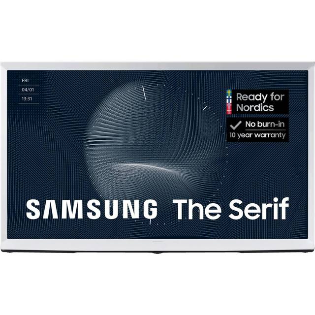 Samsung 50" The Serif 4K QLED TV TQ50LS01BGUXXC, vit