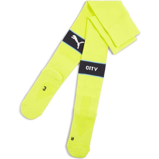 Puma manchester city graphic sports knee high football socks - mens