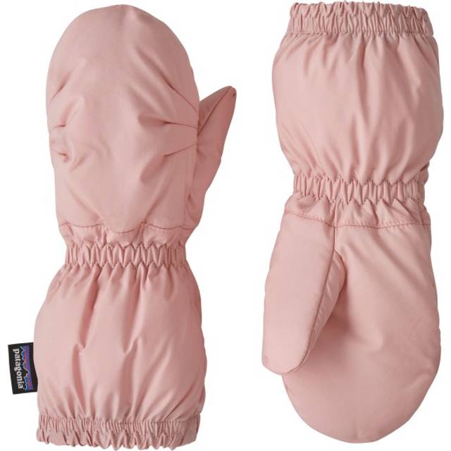 Patagonia Baby's Puff Mitts Handskar Barn Storlek 0-3 Months Färg rosa