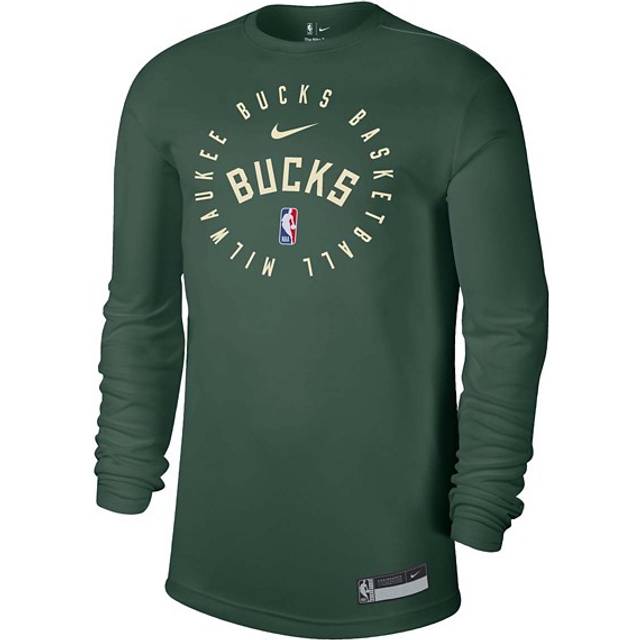 Milwaukee Bucks Nike Long Sleeve Practice Top - Mens