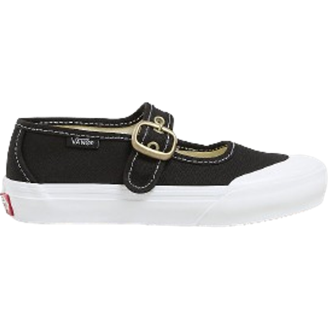 Vans Black Mary Jane Girls Junior Shoes