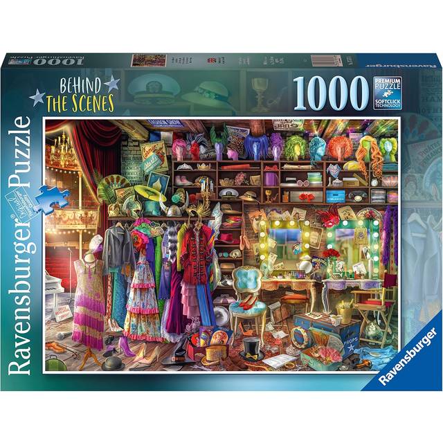 Aimee Stewart Behind the Scenes 1000 Piece Jigsaw Puzzles for Adults and Kids Age 12 Years Up