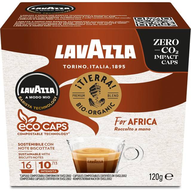 Tierra for Africa - Lavazza - 16 capsules for Lavazza A Modo Mio