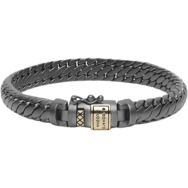 Buddha To Buddha Ben Xs Black Rhodium Gold Bracelet J070BRG F (21CM) - Grey