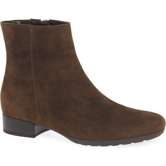 Gabor Buzz Womens Ankle Boots Colour: Cacao Suede, Size: 5