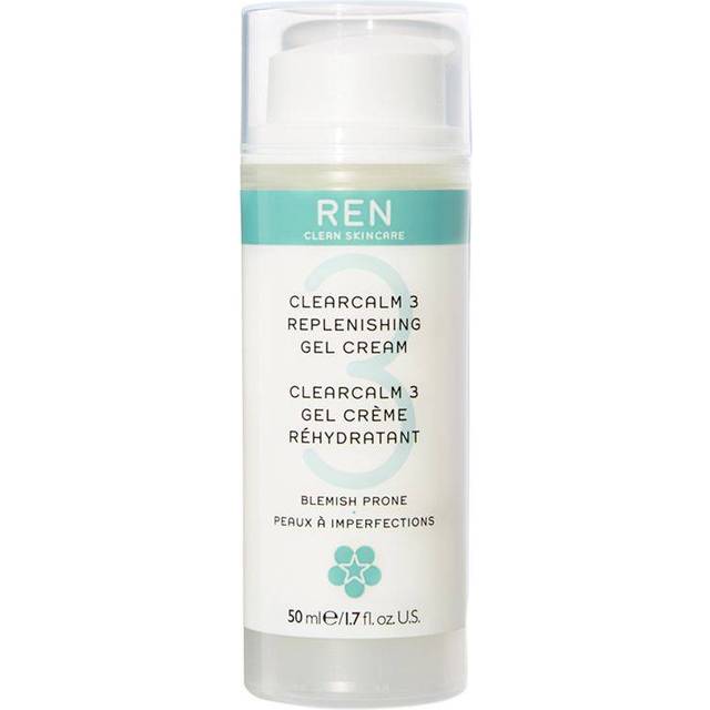 REN Clearcalm 3 Replenishing Gel Cream Facial Moisturiser 50ml