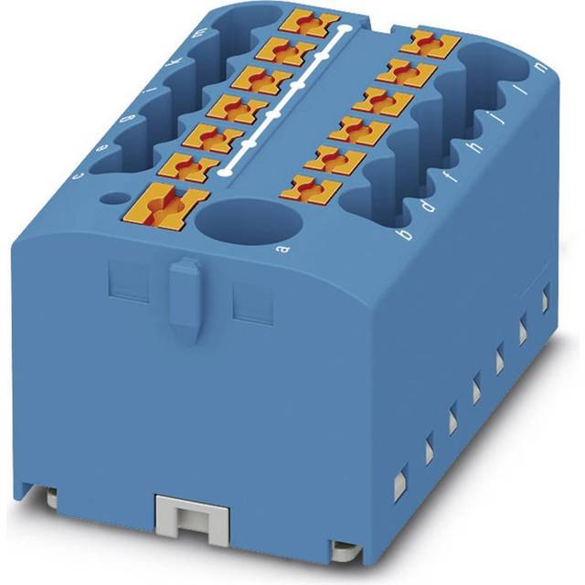 PTFIX 6/12X2,5 BU - Feed-through terminal block 40,6mm 24A PTFIX 6/12X2,5 BU
