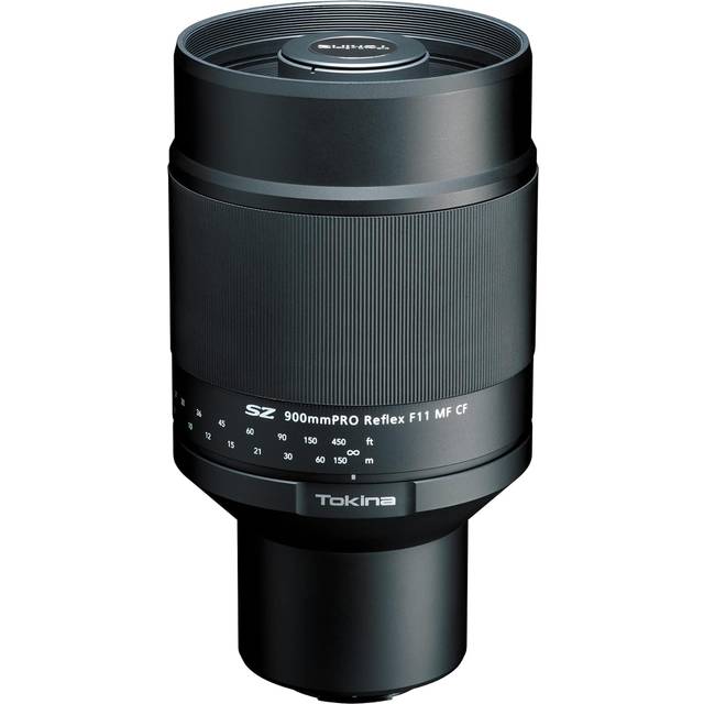 Tokina SZ 900mm PRO F11 MF CF Telephoto Lens For Canon EF-Mount Camera with Hood