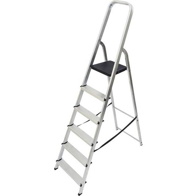 High Handrail Step Ladder 6 Tread SWH 2.99m