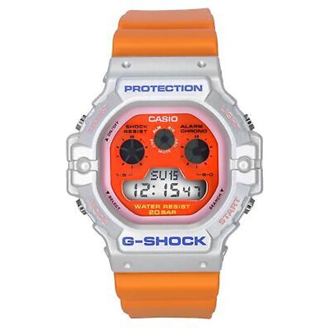 Casio G-Shock Euphoria Series Digital Orange Resin Strap Quartz DW-5900EU-8A4 200M Men's Watch