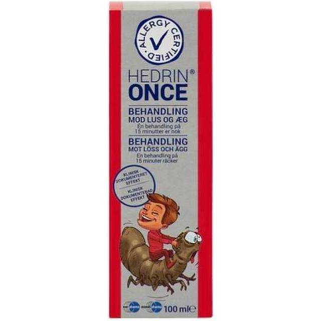 Hedrin ONCE Behandling mot löss och ägg - 100 ml