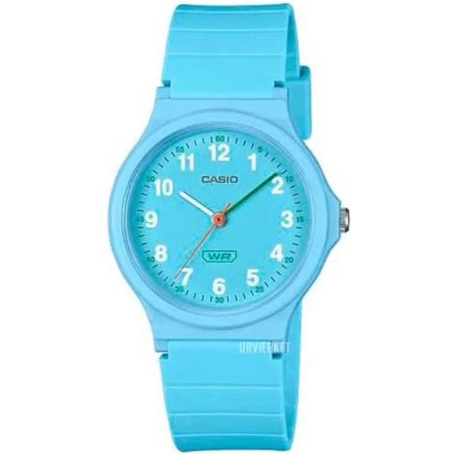 Casio kvinnors analog kvartsur med plastrem LQ-24B-2BEF, BLÅ, LQ-24B-2BEF-AMZUK