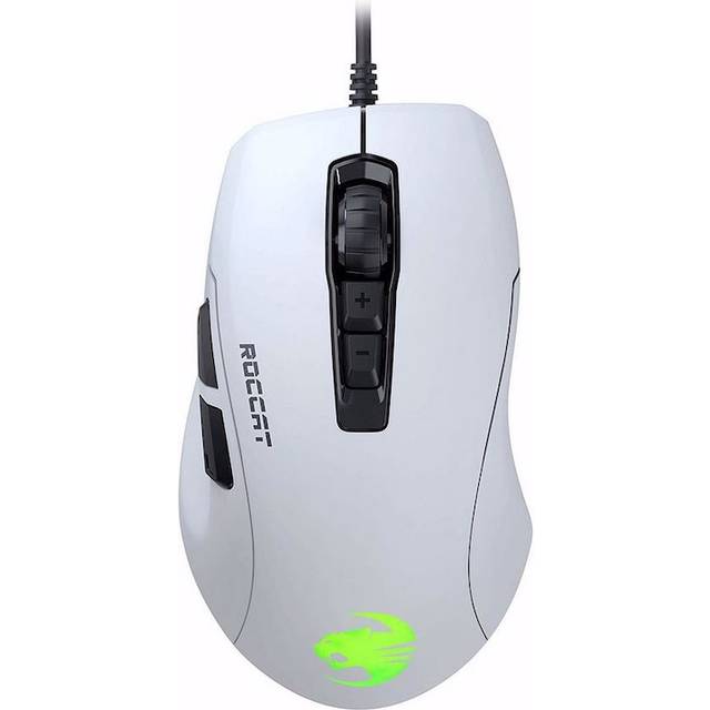 Roccat Kone Pure Ultra - Light Ergonomic Gaming Mouse (16000 Dpi Optical Sensor RGB Lighting Ultra Light) White
