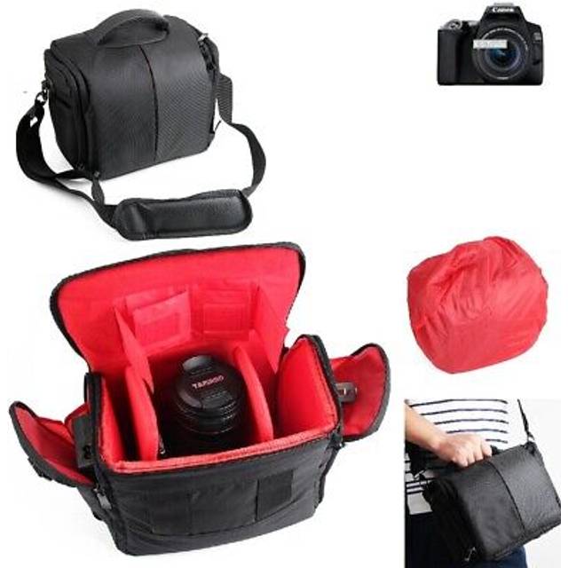 For canon eos 250d case bag sleeve for camera padded digicam digital camera dslr