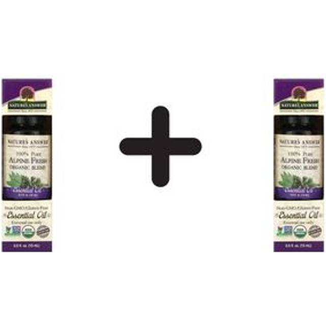 Nature&#39;s Answer 100% Pure Organic Essential Oil Blend Alpine Fresh 0.5 fl oz