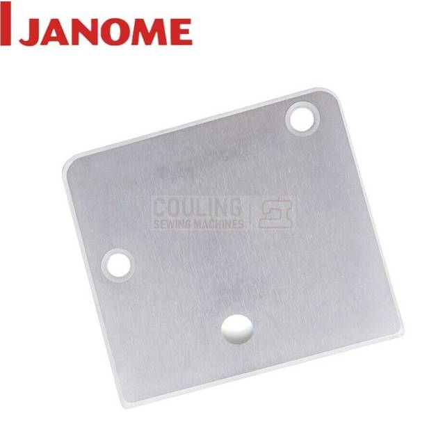 Janome single hole metal needle plate for fm725 embellisher felting machine