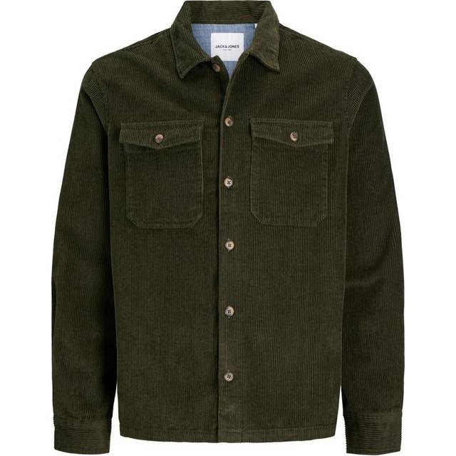 Jack & Jones Overskjorte jjeEddie Corduroy Overshirt LS SN Brun