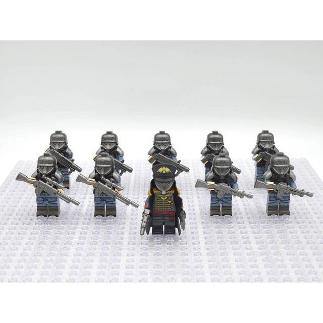 Warhammer 40K Death Korps of Krieg Instructor, Sniper, Signal Corps and Weapon Specialists 10 Minifigures Set