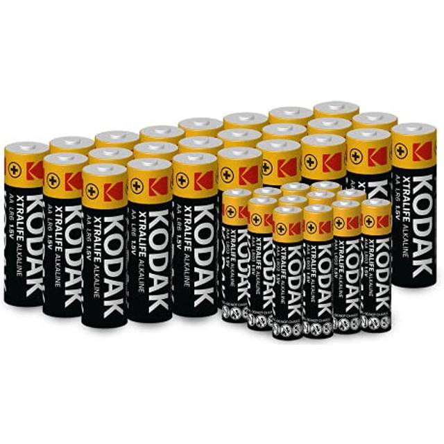 | AA & AAA Batteries | Double & Triple A | Alkaline | 1.5V | 36 Mixed Pack
