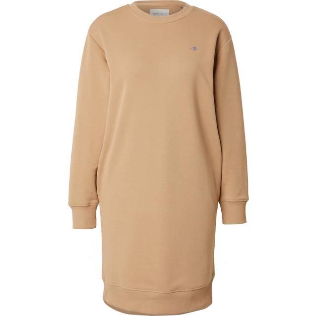 GANT Shield C-Neck Sweat Dress |Beige |S