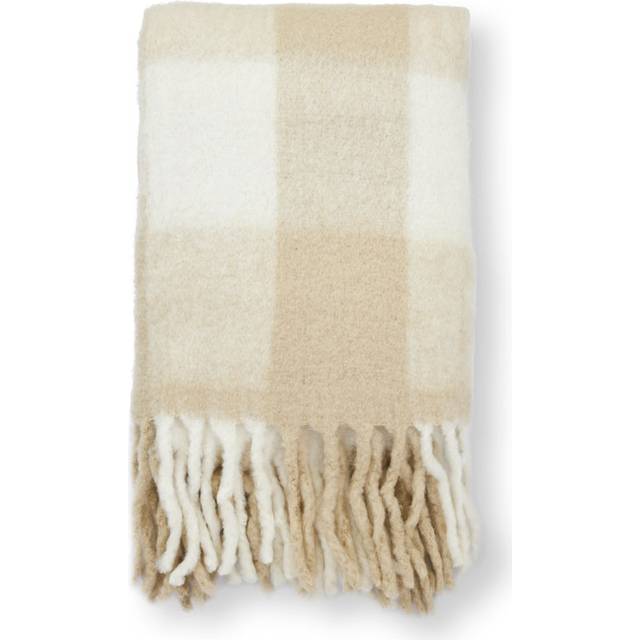 Boel&Jan Minou Pläd 130x170 Cm Beige - Plädar & Filtar Akryl Beige - 2354583