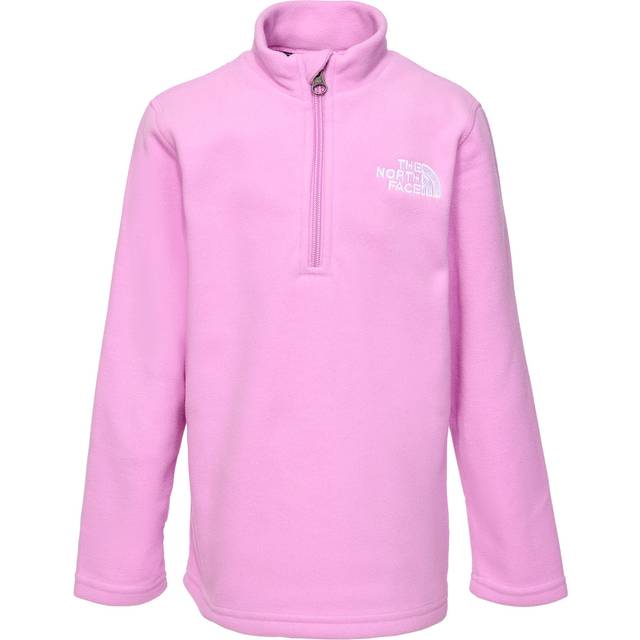 The North Face Girls' Glacier 1/4 Zip Top Junior - Pink - 14+Y