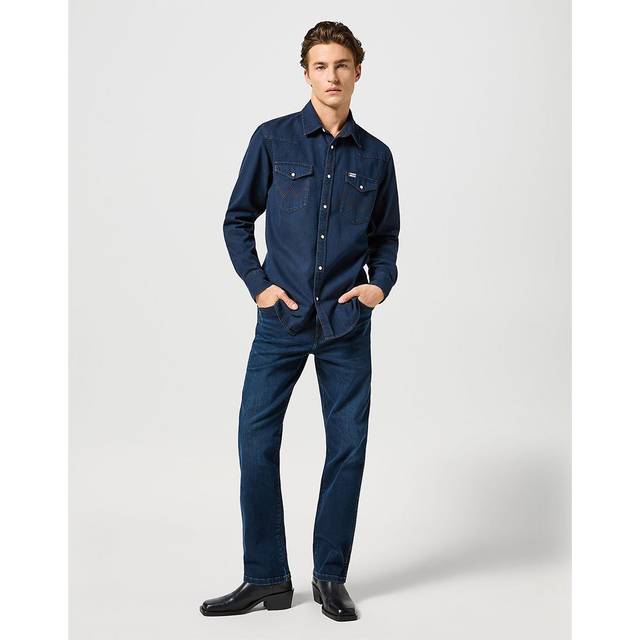 Wrangler Texas Stretch Denim Jeans Midnight Rodeo