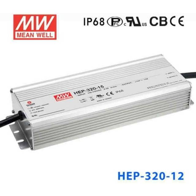 MW Mean Well HEP-320-12A Industrinätenhet 12 V/DC 22 A 320 W