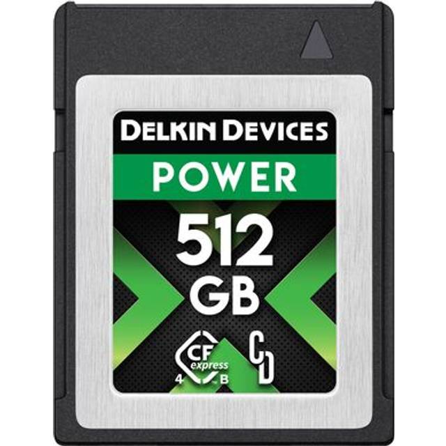 Delkin POWER 512GB (3650 MB/s) CFexpress Type B 4.0 Memory Card