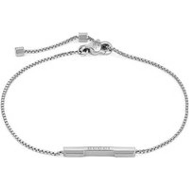 Gucci Link to Love 18ct White Gold Diamond Chain Bracelet