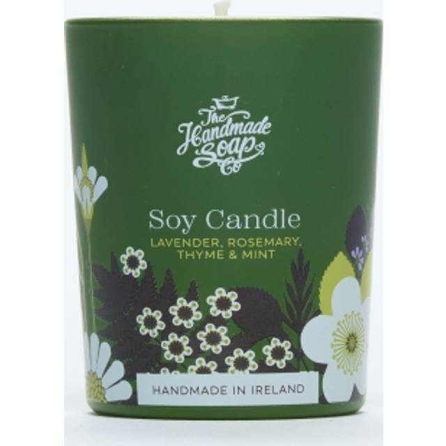The Handmade Soap Collection Lavender, Rosemary, Thyme & Mint Scented Soy Candle Mini 70 g (1.671,00 kr / 1 kg)