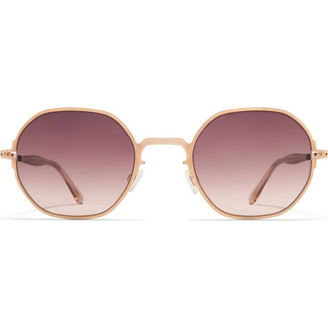 Mykita Santana 291 Men's Sunglasses Gold Size 48 - Champagne Gold (48)