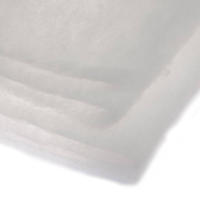 Premium Polyester 100cm x 115cm Craft Wadding - White